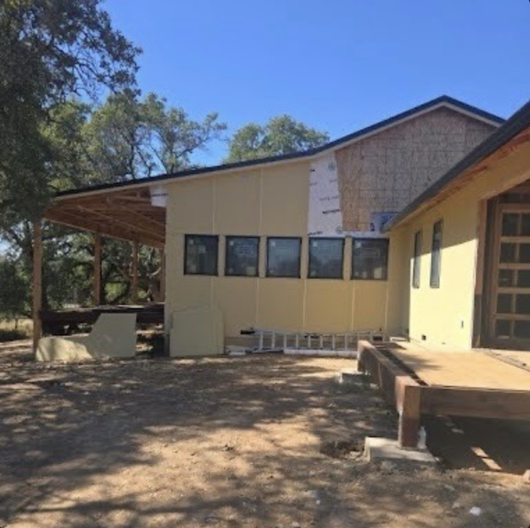 James Hardie siding installation on a new-construction Sacramento residence